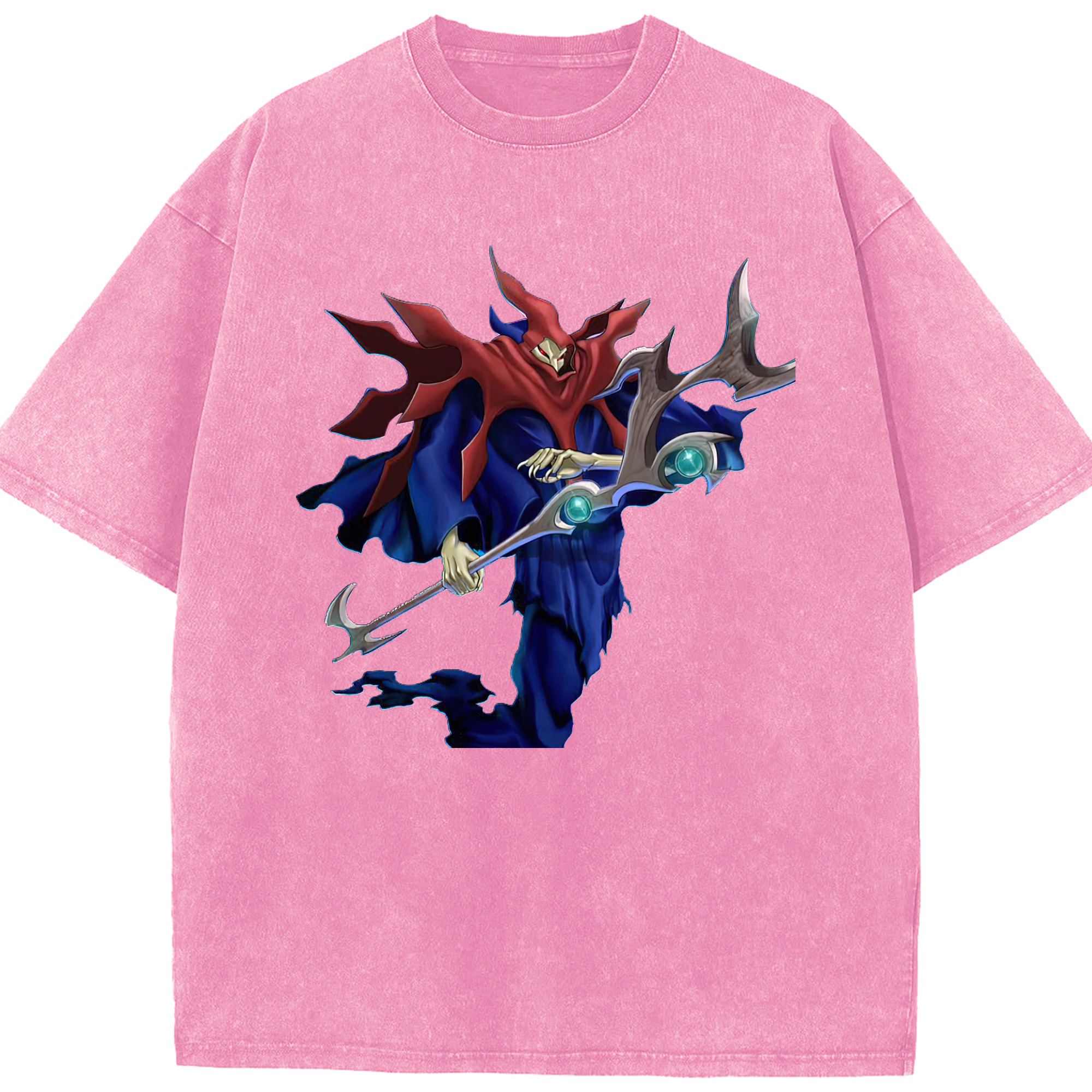 （画像用） 遊☆戯☆王 Yu-Gi-Oh! 綿100% ヴィンテージ風 半袖Tシャツ（フロントプリント）